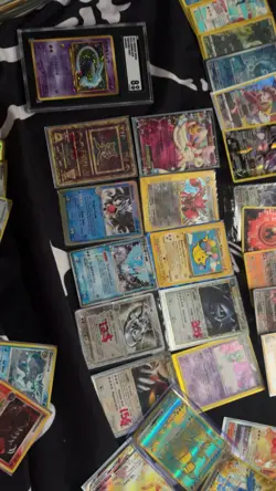214 Pokemon Card Lot RARE, With Slabs And Base Set 1 - Image 2
