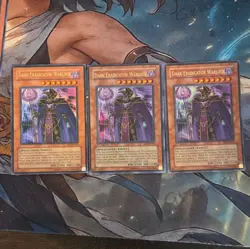 Yu-Gi-Oh! Dark Eradicator Warlock SDDE-EN001 1st Edition 3x Card Lot English - Image 1