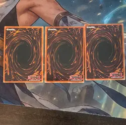 Yu-Gi-Oh! Dark Eradicator Warlock SDDE-EN001 1st Edition 3x Card Lot English - Image 2