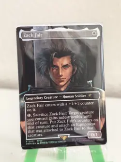 Zack Fair Magic the Gathering MTG Promo Card Sealed (FF7 Rebirth Switch 2 Bonus) - Image 1