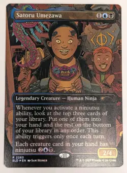 Satoru Umezawa (Rainbow Foil) Secret Lair Drop - MTG RARE - Image 1