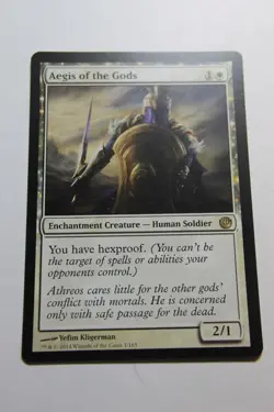 MTG Aegis of the Gods x1- -Journey into Nyx-Lightly Played - Image 1