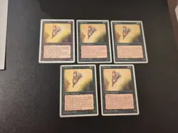 5 Nightmare MTG Core Set 4 4th Edition, 1 Revised - Image 1