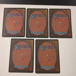 5 Nightmare MTG Core Set 4 4th Edition, 1 Revised - Image 2