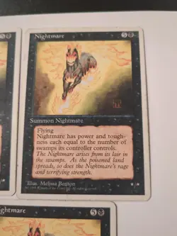 5 Nightmare MTG Core Set 4 4th Edition, 1 Revised - Image 5