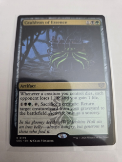 mtg, Cauldron of Essence- Secrets of Strixhaven Regular NM - Image 1