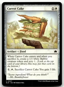 Carrot Cake #7 (NM) Bloomburrow BLB Magic MTG - Image 1