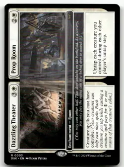 Dazzling Theater // Prop Room #3 (NM) Duskmourn DSK Magic MTG - Image 1