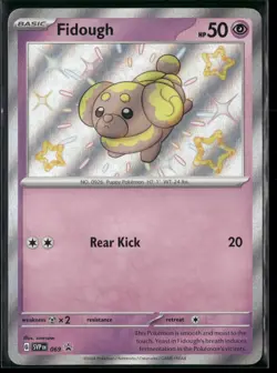 Fidough 069 Holo Promo Scarlet & Violet Promo Pokemon Near Mint - Image 1