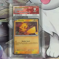 Pikachu 051/162 30th Anniversary Stamped 2026 Pokemon Day Promo ACE 9 - Image 1