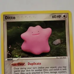 Ditto 35/113 Delta Species 2005 English Rare 60 HP Pokemon TCG - Image 2
