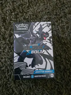 Pokemon TCG Scarlet & Violet—Black Bolt Booster Bundle 6 Packs English 2025 - Image 1