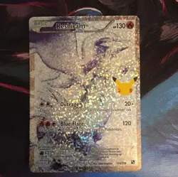Reshiram 113/114 Celebrations: Classic Collection Holo Pokemon TCG Classic NM - Image 1
