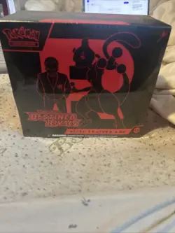 Pokemon TCG Destined Rivals ETB Elite Trainer Box (Rip In Seal -Read Desc) - Image 1