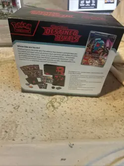 Pokemon TCG Destined Rivals ETB Elite Trainer Box (Rip In Seal -Read Desc) - Image 2