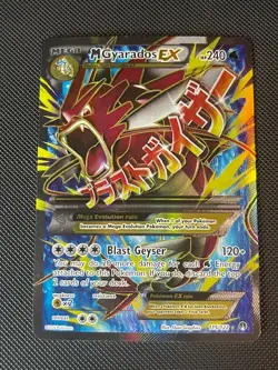 M Gyarados EX 115/122 Rare Ultra BREAKpoint Pokemon MP+ - Image 1