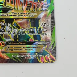 Pokemon TCG M Houndoom EX 154/162 Breakthrough Ultra Rare Full Art Holo Mega - Image 4