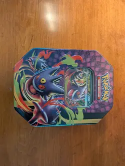Pokemon TCG Sealed Lot includes Gengar Mega Moonlit Tin, Hop's Zacian Ex Box,... - Image 2