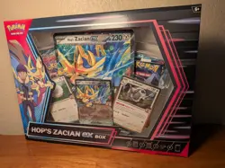Pokemon TCG Sealed Lot includes Gengar Mega Moonlit Tin, Hop's Zacian Ex Box,... - Image 4