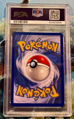 1999 Pokemon Fossil 1st Edition Dragonite 19/62 Non-Holo Card PSA 9 Mint - Image 2