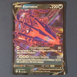 Eternatus V 116/189 - Darkness Ablaze - Rare Holo V Pokemon Card - NM - Image 1