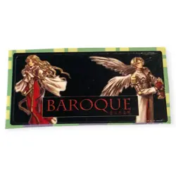 Sony PlayStation 1 PS1 Baroque Vintage Memory Card Sticker - Image 1