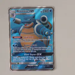 Pokemon TCG Blastoise GX SM189 SM Promos Promo Full Art Holo Card English - Image 1