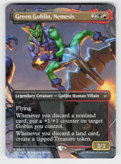 Marvel's Spider-Man #23 Green Goblin, Nemesis (Borderless) - Image 1