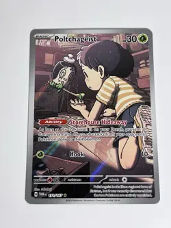 Poltchageist 171/167 Twilight Masquerade Holo Illustration Rare Pokemon TCG Card - Image 2