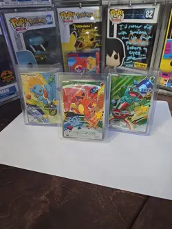 Pokemon First Partner Illustration Collection Series 1 Kanto Gen 1 Starter Set - Image 1