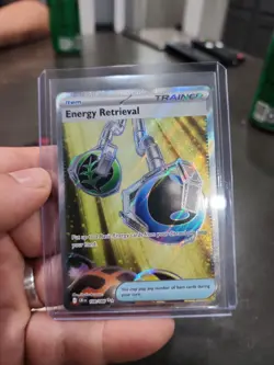 Pokemon TCG Crown Zenith Energy Retrieval Reverse Holo Uncommon 108/086 EN - Image 1