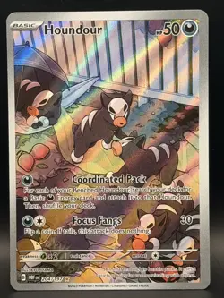 Houndour 204/197 Obsidian Flames Illustration Rare - Pokemon TCG - NM - Image 2