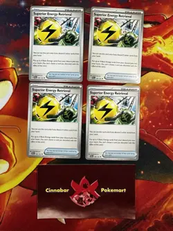 x4 Superior Energy Retrieval - 189/193 Paldea Evolved Uncommon Pokemon - NM/MINT - Image 1