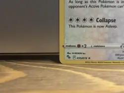 2022 Pokemon TCG Snorlax #055/078 Pokemon GO Cosmos Holo NM - Image 5