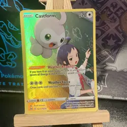 Castform TG11/TG30 Trainer Gallery Mint Condition Pokemon TCG - Image 1