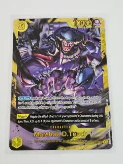 Marshall.D.Teach OP16-119 SEC One Piece TCG English - Image 1