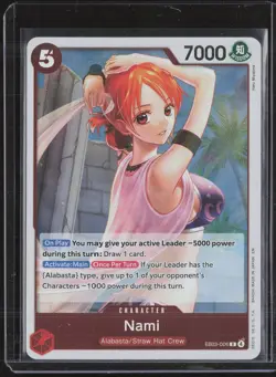 Nami (006) #EB03-006 Rare Extra Booster: One Piece Heroines Edition *HOT* - Image 1