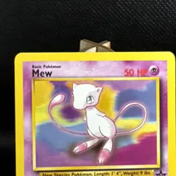 Pokemon 1999 Mew Movie Black Star Promo Rare Vintage Pokemon Card Never Played! - Image 2