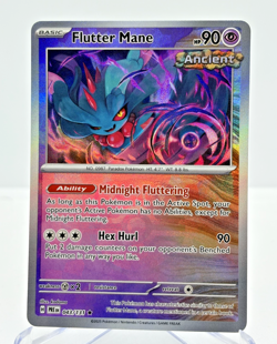 Flutter Mane 43/131 Reverse Holo Prismatic Evolutions NEAR MINT – Pokemon Card - Image 1
