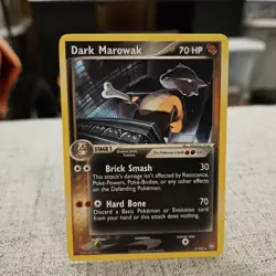 Dark Marowak Pokemon TCG Team Rocket Returns Rare Card #7/109 - Image 1