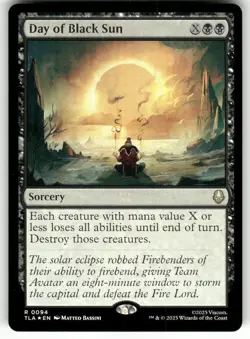 Day of Black Sun #94 (Foil) (NM) Avatar: The Last Airbender TLA Magic MTG - Image 1