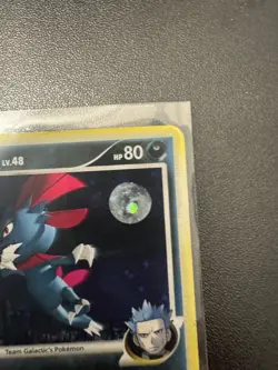 Weavile Team Galactic Pokemon TCG Platinum Holofoil Holo Card #17/127 - Image 3