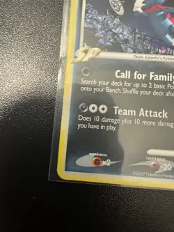 Weavile Team Galactic Pokemon TCG Platinum Holofoil Holo Card #17/127 - Image 5