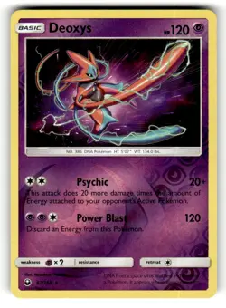 Deoxys 67/168 Rare Celestial Storm Reverse Holo Pokemon Near Mint - Image 1