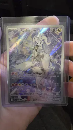 Pokemon TCG N's Reshiram 167/159 Journey Together Holo IR - Image 1