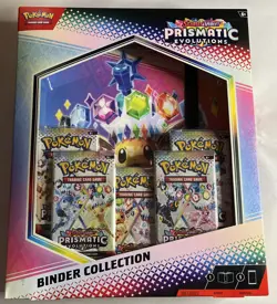 Pokemon TCG: Scarlet & Violet - Prismatic Evolutions Binder Collection Brand NEW - Image 1