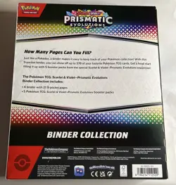 Pokemon TCG: Scarlet & Violet - Prismatic Evolutions Binder Collection Brand NEW - Image 3