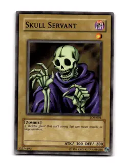 Skull Servant Common Unlimited The Legend of Blue Eyes White Dragon LOB-004 2002 - Image 1