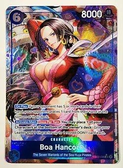 Boa Hancock EB03-026 Super Rare One Piece Alt Art - Heroines Edition - Image 1