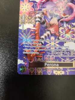 One Piece Perona OP06-093 OP14 SP English Alt Art The Azure Sea's Seven - Image 5